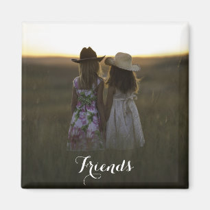 Rustic Country Friends Magnet