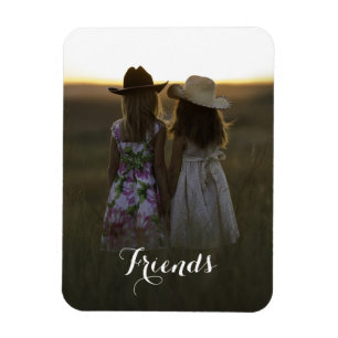 Rustic Country Friends Magnet