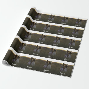 Rustic Country Friends Wrapping Paper