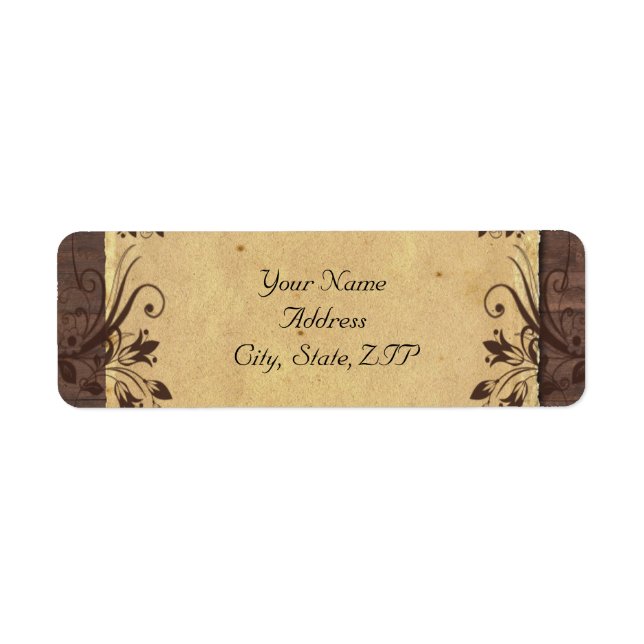 Rustic Country Grange Bois Beauté (Devant)