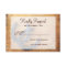 Rustic Country Horseshoes Wedding RSVP Cards