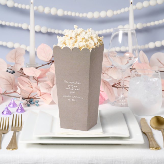Rustic Country Kraft Wedding Favor Box (Wedding)
