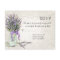 Rustic Country Mason Jar Lace n Lavender Floral