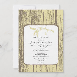 Rustic Country Party Invitation
