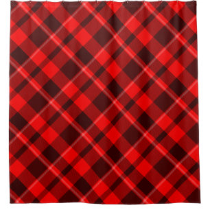 Rustic Country Red Tartan pattern