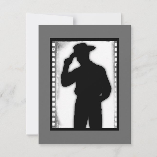 Rustic Country Rodeo Theme Event Invite (Front)