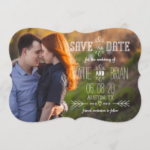 Rustic Country   Save the Date Cards