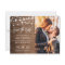 Rustic Country String Lights Photo Save the Date