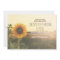 rustic country sunflower bridal shower invites