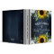 Rustic Country Sunflower Personalized Cookbook 