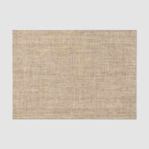 Rustic Country Vintage Burlap Tissue Paper