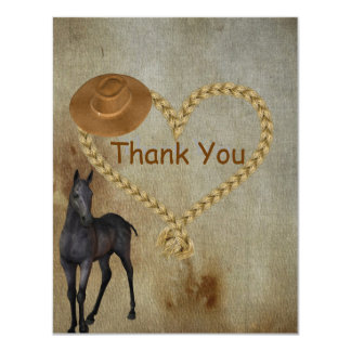 Western Thank You Cards, Photocards, Invitations &amp; More