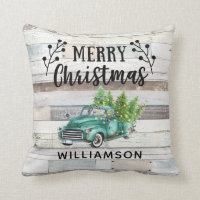 RUSTIC COUNTRY WOOD VINTAGE TRUCK FAMILY NAME