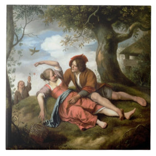 Rustic Courtship Tile