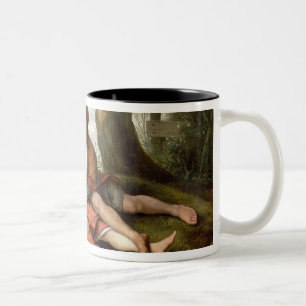 Rustic Courtship Two-Tone Coffee Mug