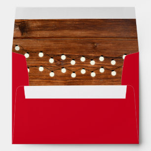 Rustic Crawfish Boil Graduation Party Envelope