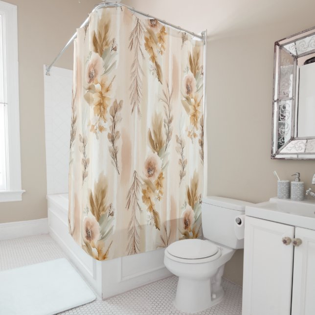 Rustic Cream Boho Floral (In Situ)