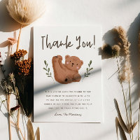 Rustic Cub Bear Baby Shower