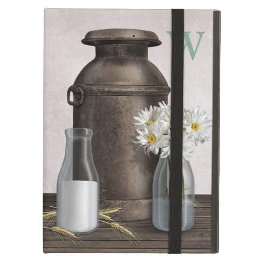 Rustic Dairy Farm Personalized iPad Air Case