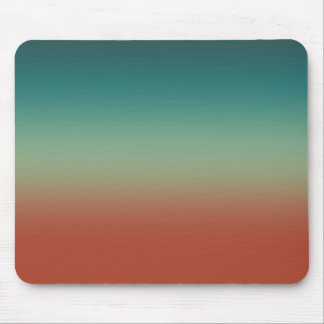Rustic dark slate grey teal brown red gradient mouse pad
