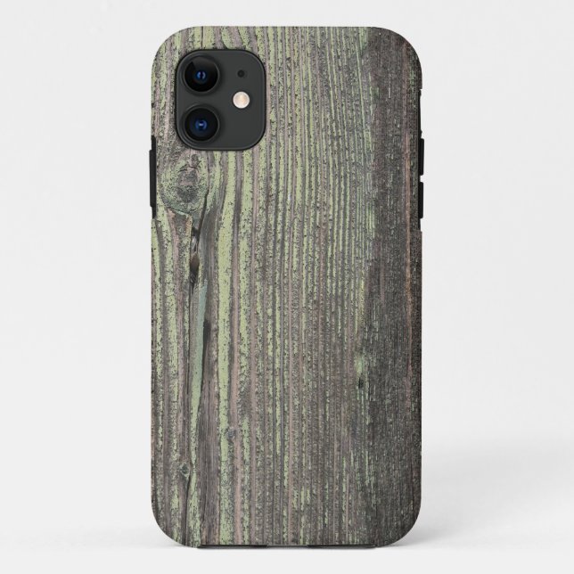 Rustic Dark Weathered Wood Background Case-Mate iPhone Case (Back)
