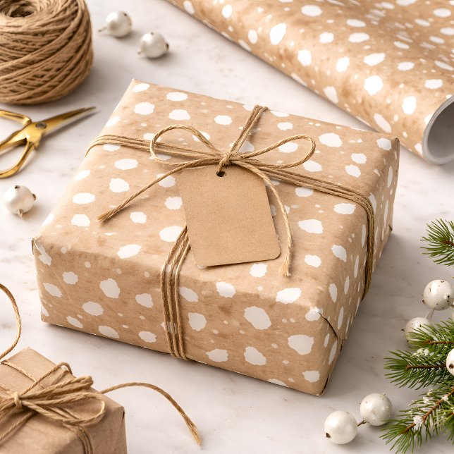 Rustic Deer Print, Woodland Forest Wrapping Paper (Creator Uploaded)