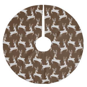 Rustic Deer Tree Skirt