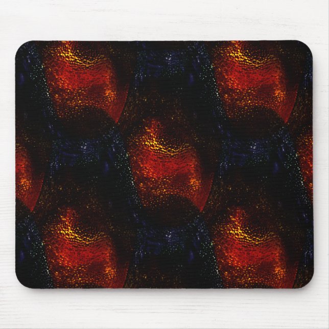 Rustic digitaly red texture with darkest curves    mouse pad (Front)