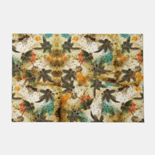 Rustic Dragonfly Flit Doormat
