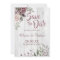 Rustic Dusty Rose Floral on Wood