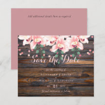Rustic Dusty Rose Pink Floral Wedding