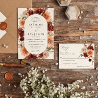 Rustic Earth & Champagne Florals Wedding