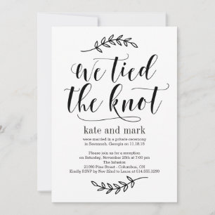 Rustic Elegance EDITABLE COLOR Wedding Invite REC