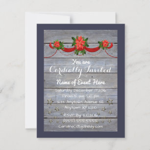 Rustic Elegance, Event Invitation