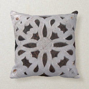 Rustic Elegant Antique Wrought Iron Pillow
