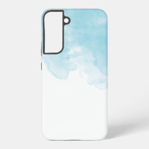 Rustic Elegant Blue & White Teal Samsung Galaxy Case