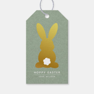 Rustic Elegant Easter Personalized Gift Tags