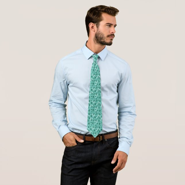 Rustic Elegant  Floral   Tie (In Situ)