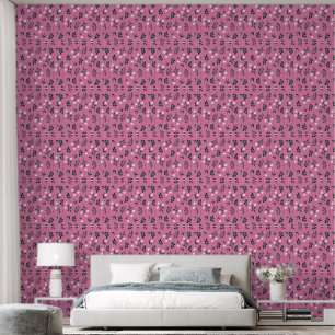 Rustic Elegant Floral Wallpaper