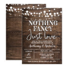 Rustic Elopement Wedding