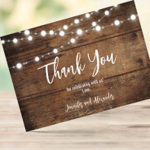Rustic Engagement Party