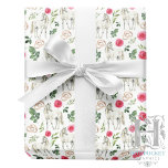 Rustic Equestrian Floral Pink Wrapping Paper<br><div class="desc">Wrap your gifts in elegant countryside style with this Rustic Equestrian Floral Pink Wrapping Paper, featuring graceful horses and soft pink florals for a timeless and romantic look. Perfect for wedding gifts, bridal showers, and engagement celebrations, this wrapping paper pairs beautifully with coordinating satin ribbon for a polished finish. It’s...</div>