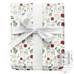 Rustic Equestrian Floral Red Wrapping Paper<br><div class="desc">Wrap your gifts in elegant countryside style with this Rustic Equestrian Floral Red Wrapping Paper, featuring graceful horses and rich red florals for a bold and timeless look. Perfect for wedding gifts, bridal showers, and engagement celebrations, this wrapping paper pairs beautifully with coordinating satin ribbon for a polished finish. Also...</div>