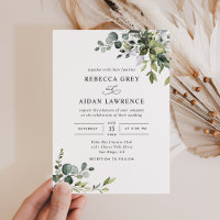 Rustic Eucalyptus Greenery Wedding