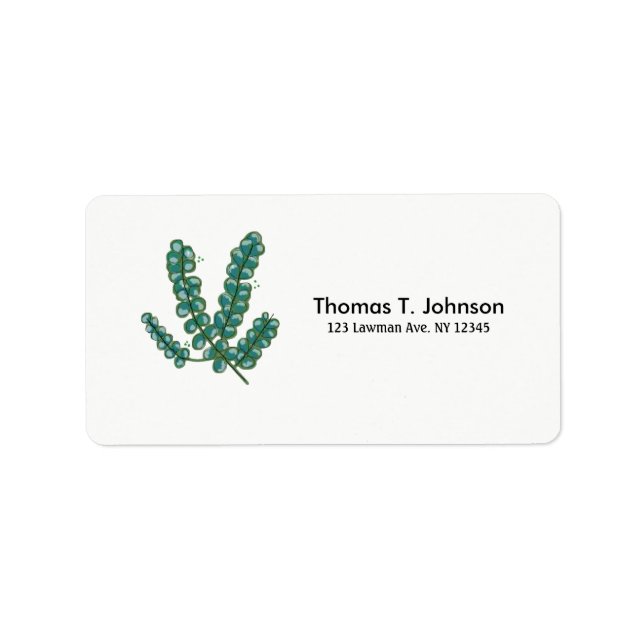 Rustic Eucalyptus Label (Front)