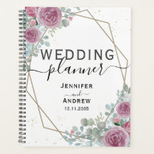 Rustic Eucalyptus & Rose Floral Wedding Planner