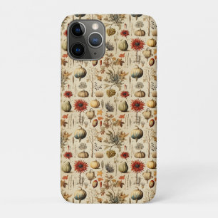Rustic Fall Botanical with Gourds & Grains iPhone 11 Pro Case