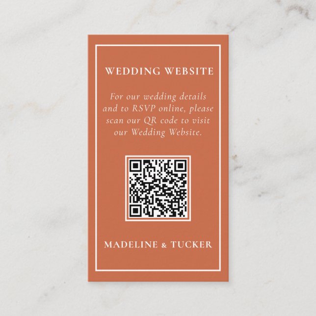 Rustic Fall Country Barn String Lights Wedding  Enclosure Card (Front)