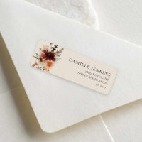 Rustic Fall Floral Bridal Shower