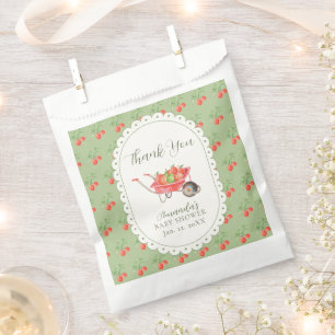 Rustic Fall Harvest Apple Of Our Eye Baby Shower Favour Bag